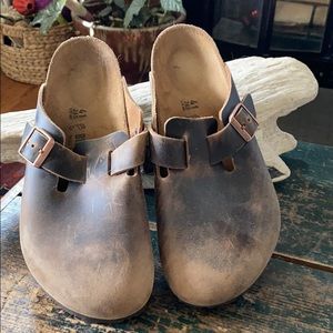 Birkenstock Boston Slip-On Habana Sz 41EU or 8.5US